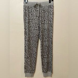 BB Dakota~Steve Madden~NWT~Soft~Leopard Print Joggers~Drawstring Waist~Size S